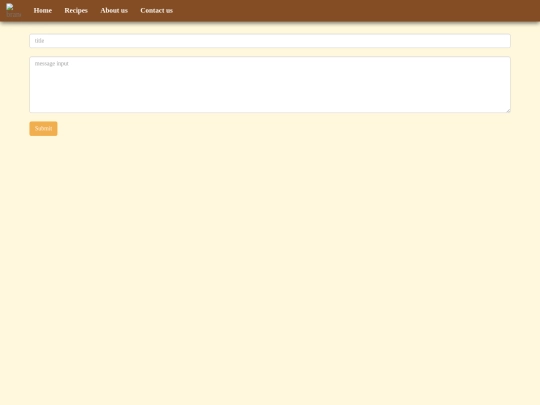 Proj4-bootstrap/contact screenshot