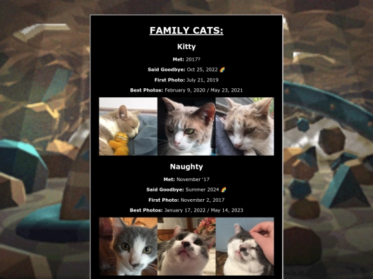 cats screenshot
