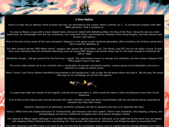 mobilehylics screenshot
