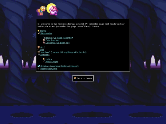 sitemap screenshot