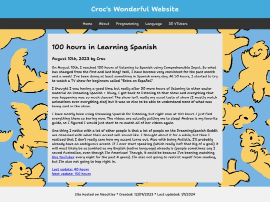 language/spanish/100_hours_update screenshot