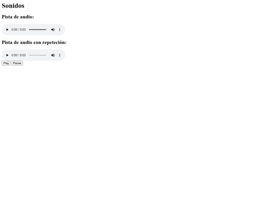 paginas/Sonidos screenshot