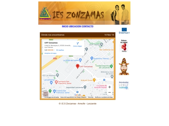 PaginawebZonzamas/html/index2 screenshot