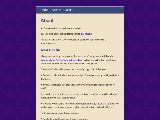 quest/about screenshot