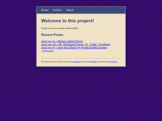quest screenshot