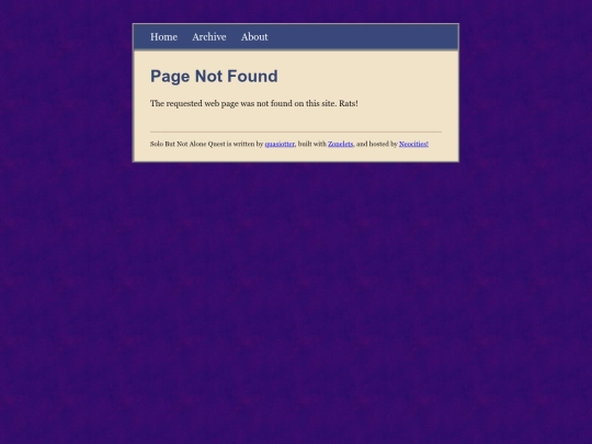 quest/not_found screenshot