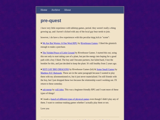 quest/posts/2021-02-26-The-Beginning screenshot