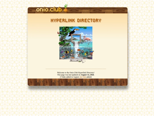 links screenshot