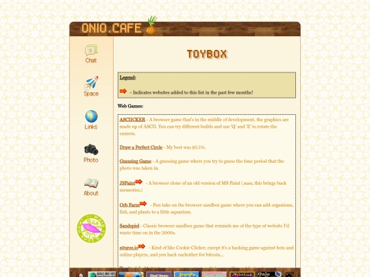 links/toys screenshot