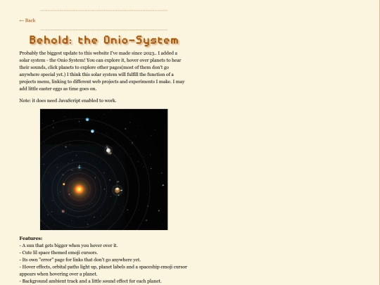 thoughts/spaceupdate screenshot