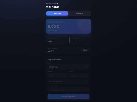 mis-horas screenshot