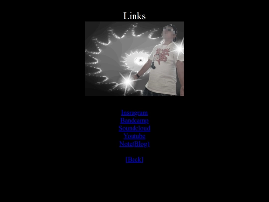 links screenshot
