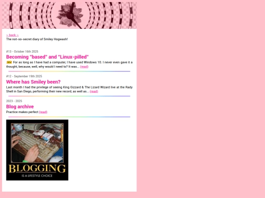 blog/directory screenshot