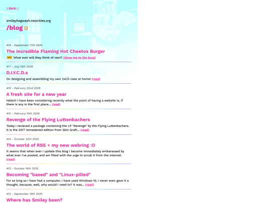 blog screenshot