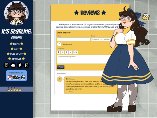 reviews screenshot