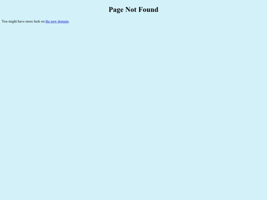 not_found screenshot