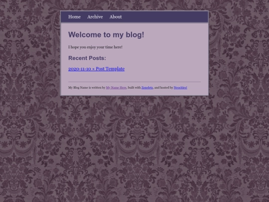 zonelet screenshot