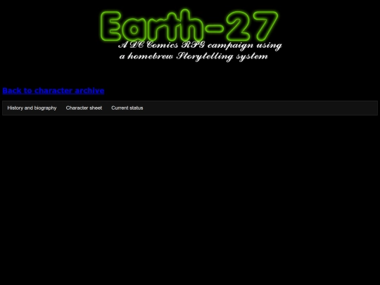 Earth-27/Character_Sheets/LYEV_Narrator screenshot