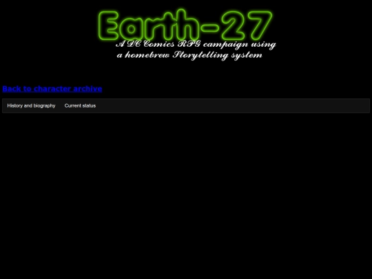 Earth-27/Character_Sheets/jack_ryder screenshot