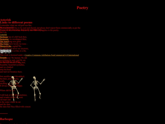 poetry screenshot