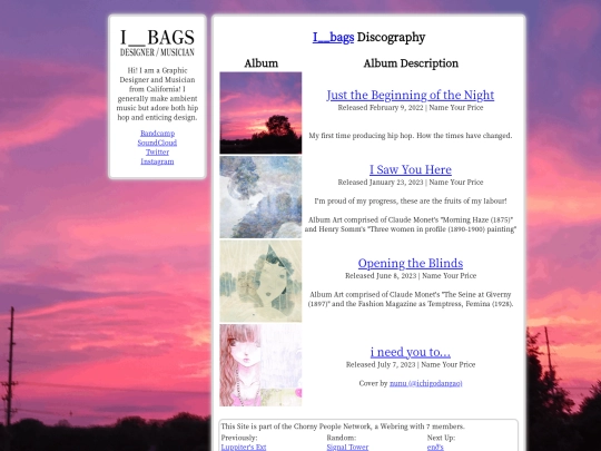 hip-hop-discography screenshot