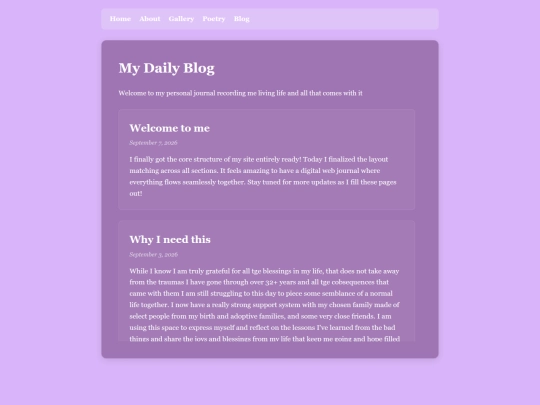 blog screenshot
