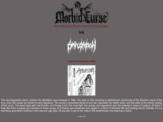 reviews/amputation screenshot