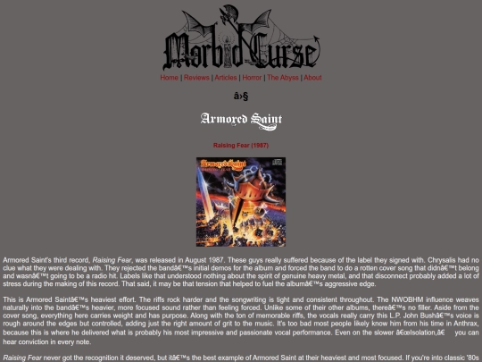 reviews/armoredsaint screenshot