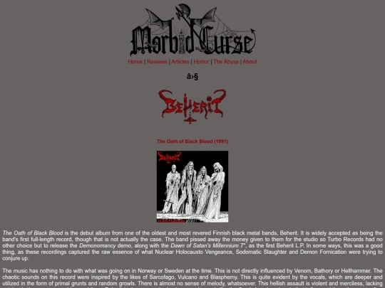 reviews/beherit screenshot