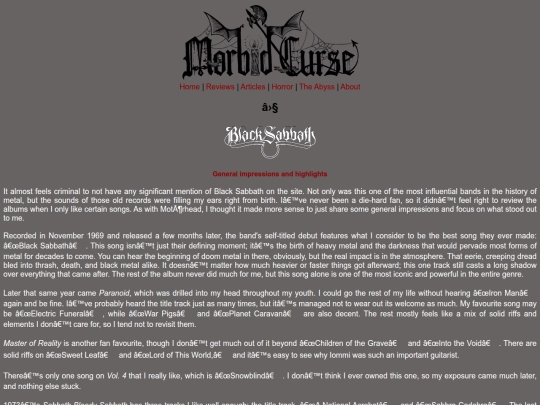 reviews/blacksabbath screenshot
