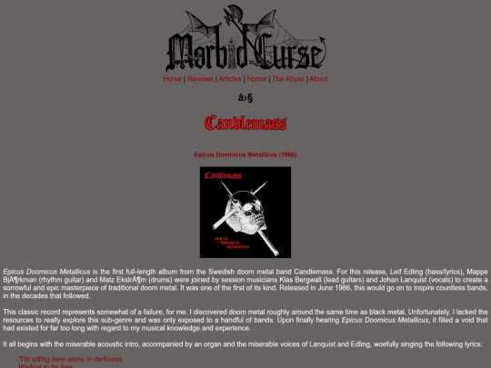 reviews/candlemass screenshot