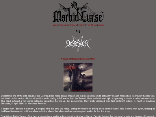 reviews/desaster screenshot