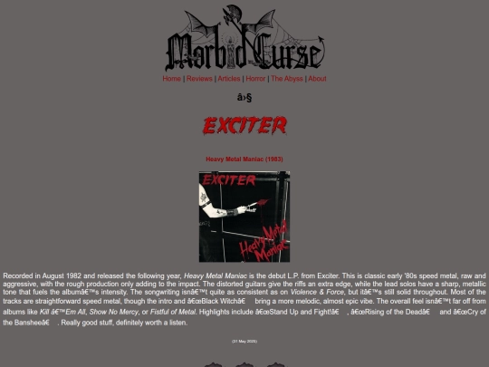reviews/exciter screenshot