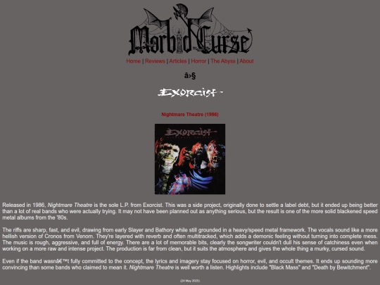 reviews/exorcist screenshot