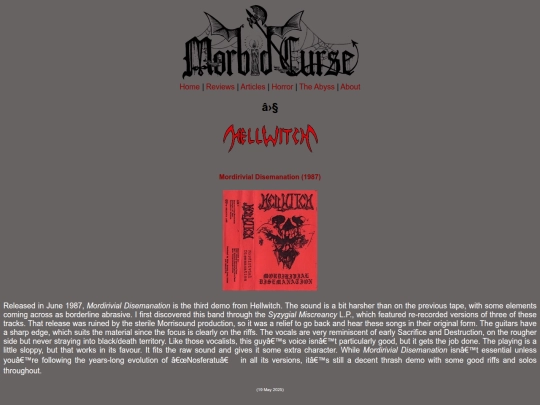reviews/hellwitch screenshot