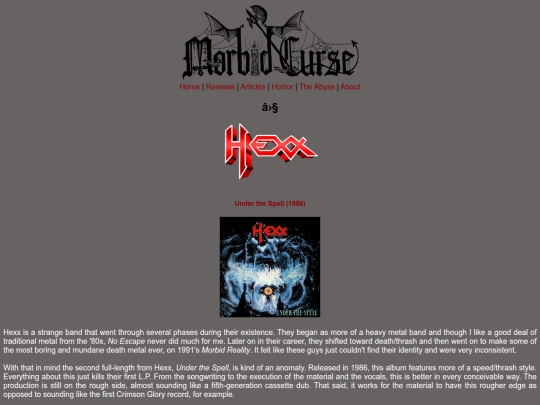 reviews/hexx screenshot