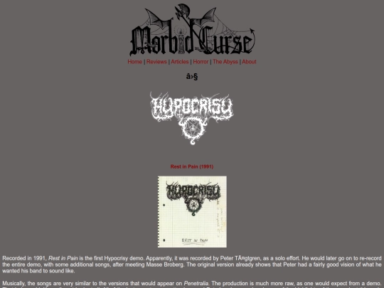 reviews/hypocrisy screenshot