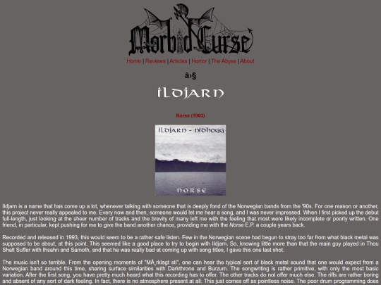 reviews/ildjarn screenshot