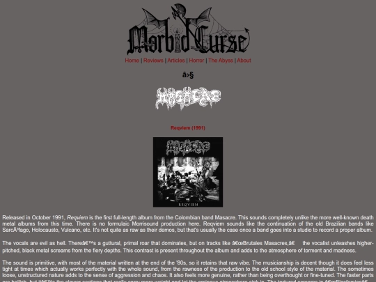 reviews/masacre screenshot