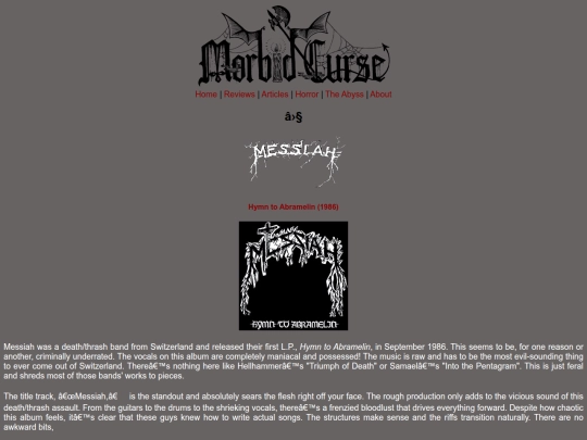 reviews/messiah screenshot