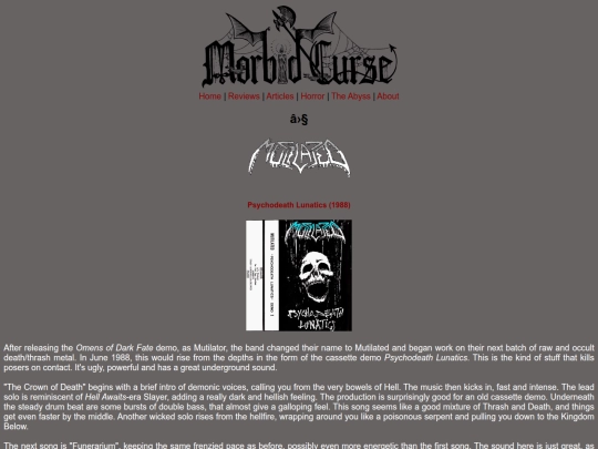 reviews/mutilated screenshot