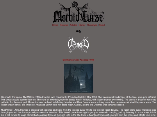 reviews/ofermod screenshot