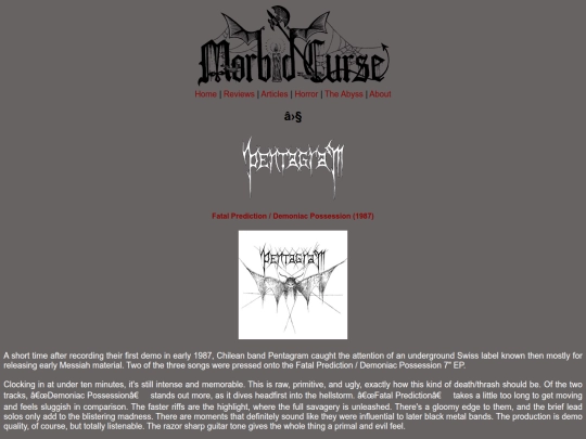 reviews/pentagram screenshot