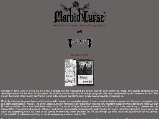 reviews/poison screenshot