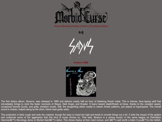 reviews/sadus screenshot