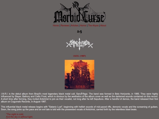 reviews/sarcofago screenshot