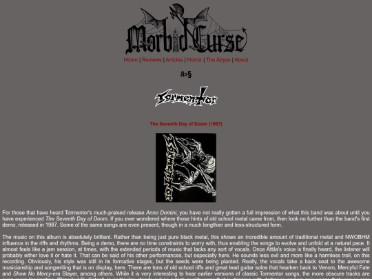 reviews/tormentor screenshot
