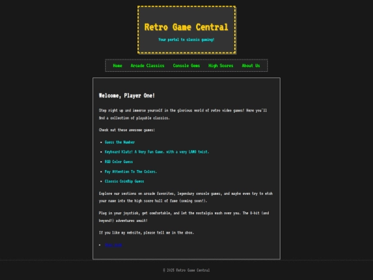 index screenshot