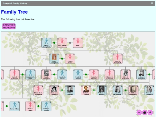 CampbellHistory/TreeCampbell screenshot
