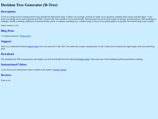 D-Tree screenshot